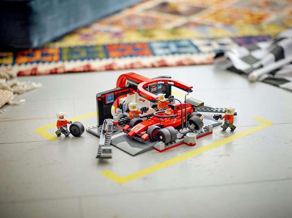 Immagine del prodotto LEGO - CITY F1 Pitstop e meccanici con Ferrari F1&reg; 60443