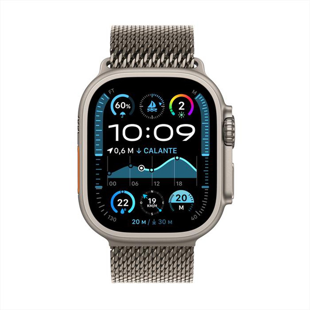 Immagine del prodotto APPLE - Watch Ultra 2 GPS + Cellular 49mm Titanio-Naturale - Loop Milanese - S
