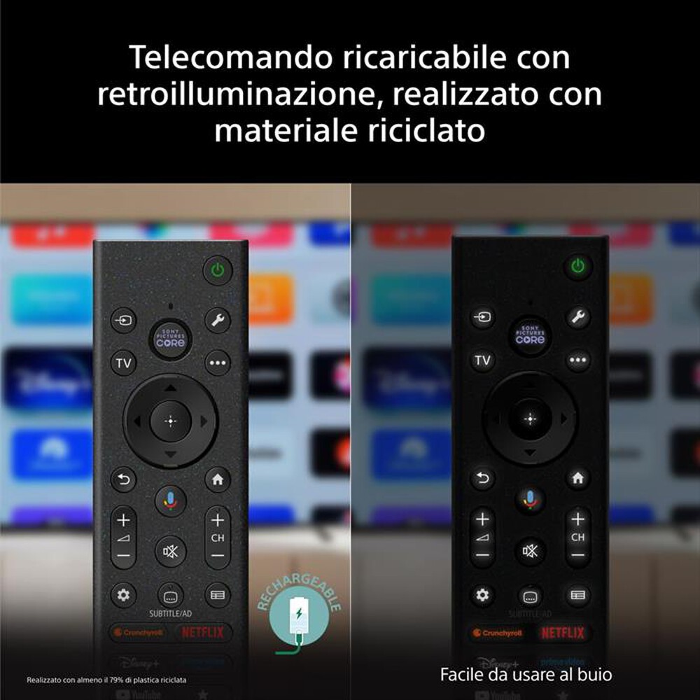 Immagine del prodotto SONY - Smart TV LED RGB UHD 4K 75" K75XR75M2PB.CEI-Nero