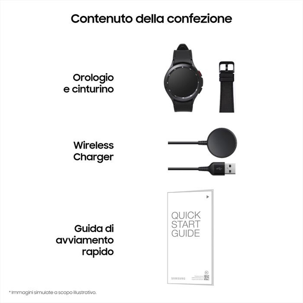 Immagine del prodotto SAMSUNG - GALAXY WATCH4 CLASSIC 42MM BT-Silver
