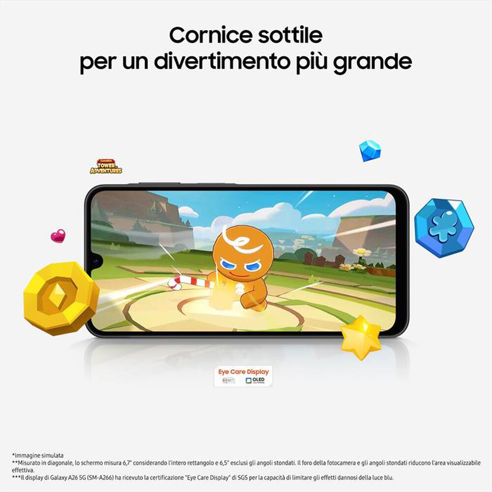 Immagine del prodotto TIM - SAMSUNG Galaxy A26 5G (6/128GB)-Mint