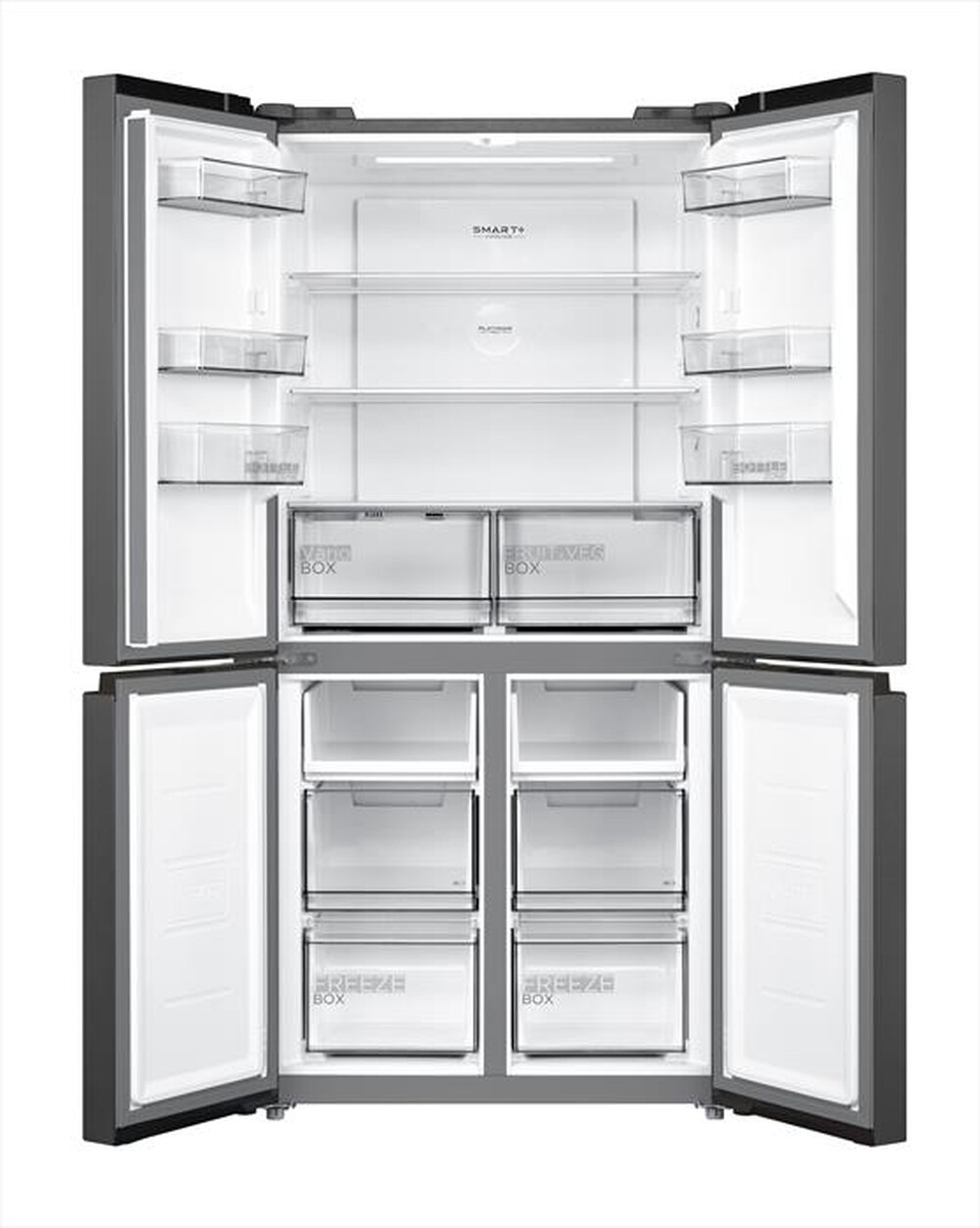 Immagine del prodotto MIDEA - Frigorifero 4 porte MDRF632FIE45 Classe E 474lt-Dark Inox