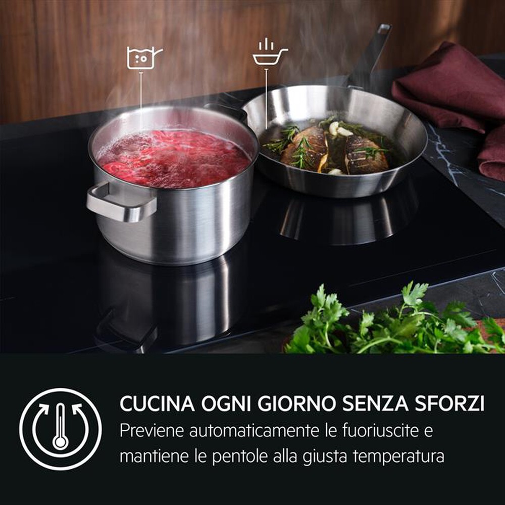 Immagine del prodotto AEG - Piano cottura elettrico TI84IB30IZ 77 cm-Nero