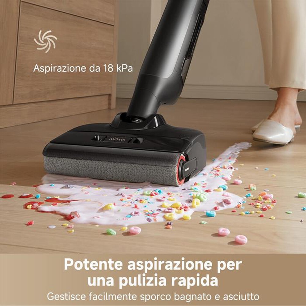 Immagine del prodotto MOVA - Scopa ricaricabile M10-Grigio