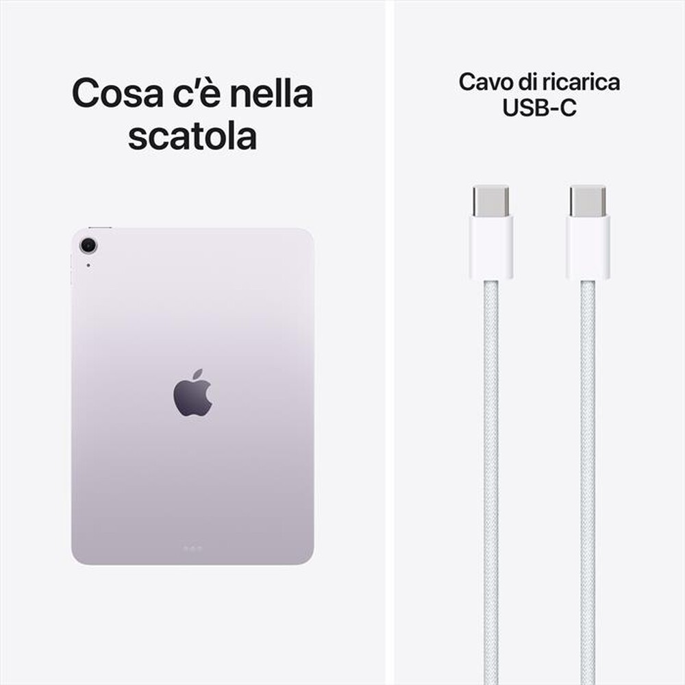Immagine del prodotto APPLE - iPad Air 11" M4 WiFi 128GB-Viola