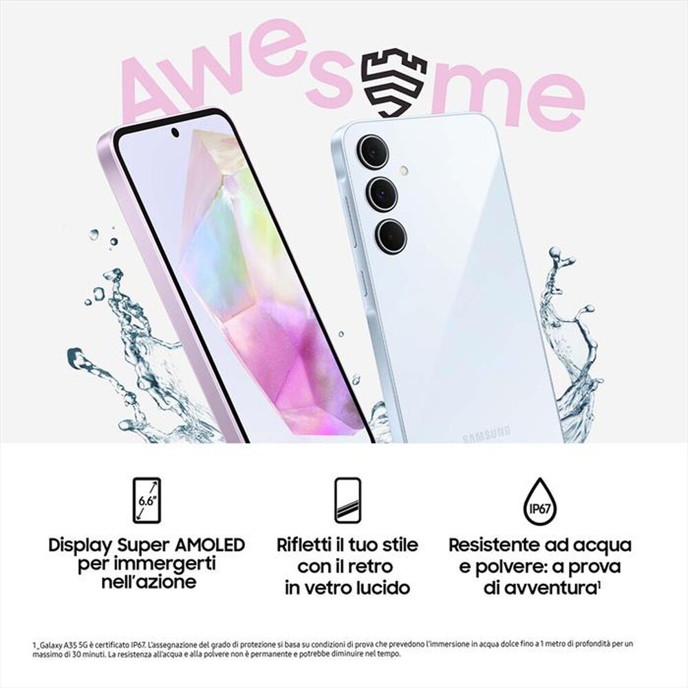 Immagine del prodotto SAMSUNG - GALAXY A35 5G 128GB-Awesome Navy
