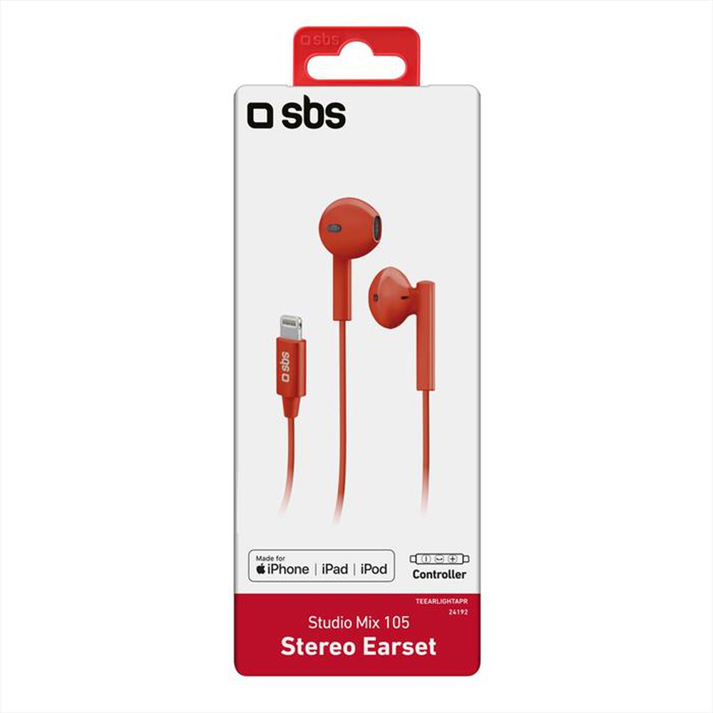 Immagine del prodotto SBS - TEEARLIGHTAPR-Rosso