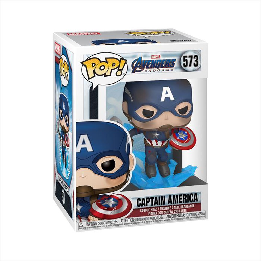 Immagine del prodotto FUNKO - POP MARVEL: ENDGAME- CAPT A W/BROKENSHIELD&MJOLNIR