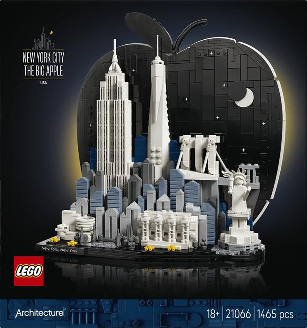 Immagine del prodotto LEGO - ARCHITECTURE New York City La Grande Mela - 21066-Multicolore