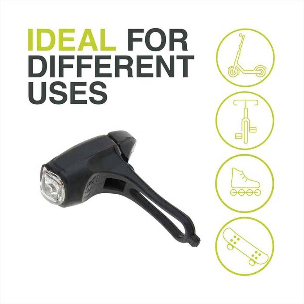 Immagine del prodotto NEWRBAN - Luce USB per bici e monopattino NEWMLIGHTUSBK-Nero