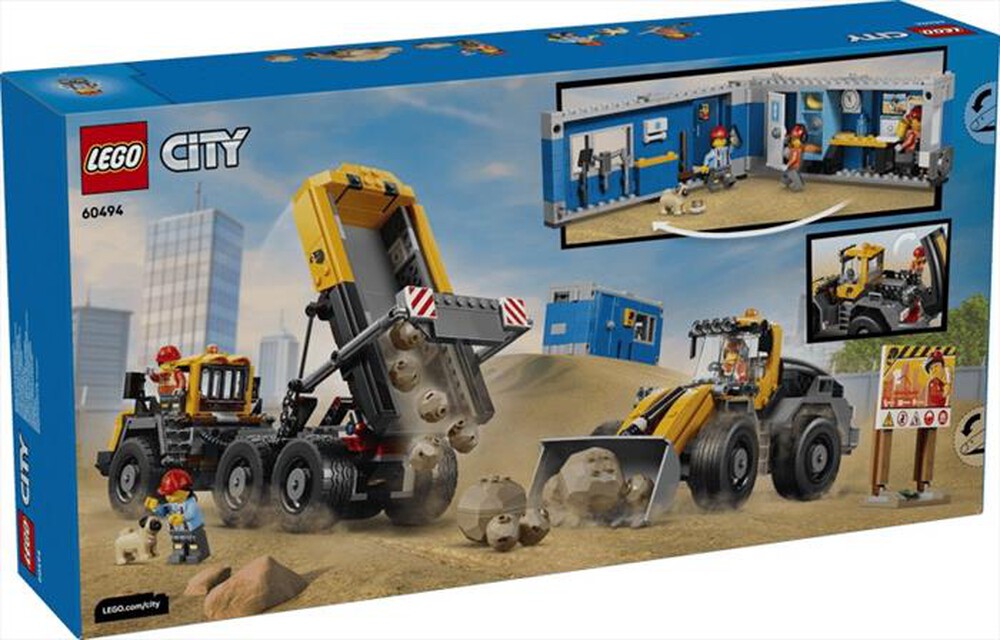 Immagine del prodotto LEGO - CITY Camion ribaltabile e pala meccanica - 60494