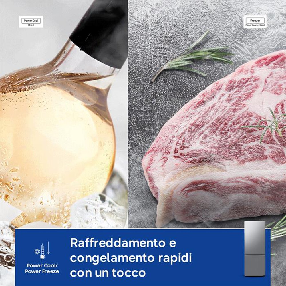 Immagine del prodotto SAMSUNG - Frigorifero combinato RB53DG703DS9EF ClasseD 538lt-METAL INOX