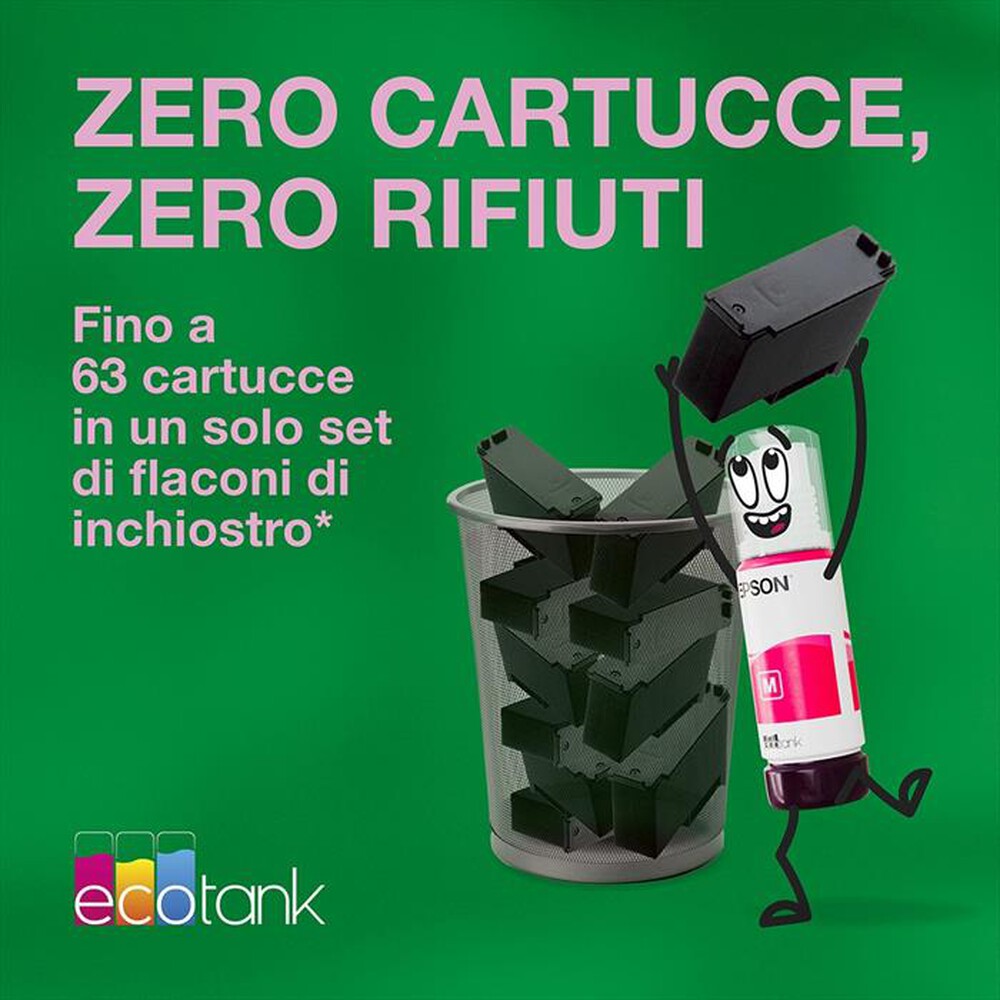 Immagine del prodotto EPSON - 102  FLACONE DI INCHIOSTRO ECOTANK T03R2 CIANO-Ciano