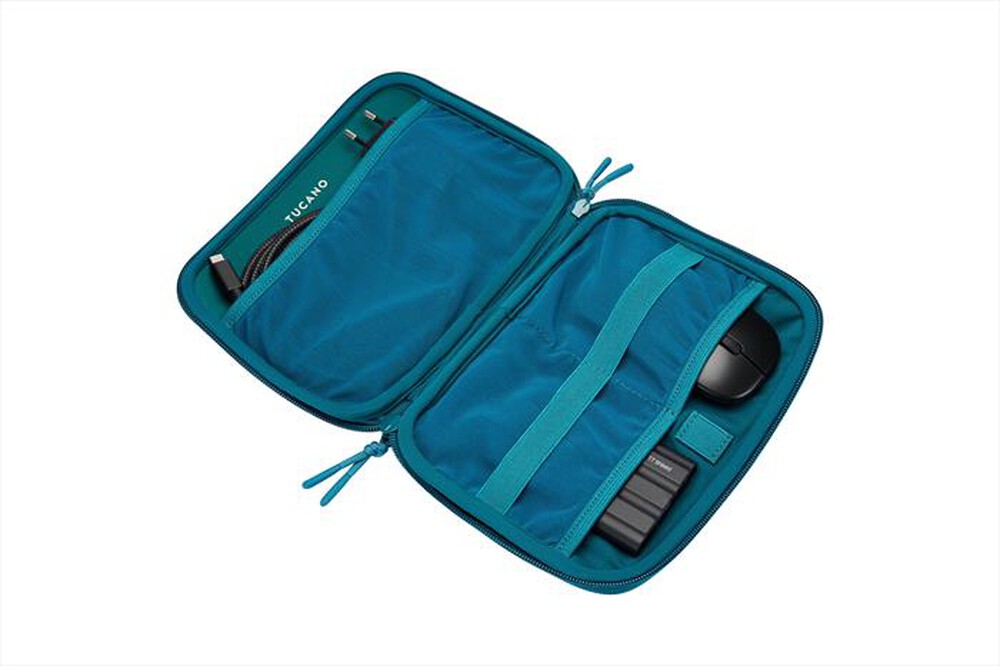 Immagine del prodotto TUCANO - Pouch per cavi e piccoli accessori COLLEZIONE TOPO-BLU