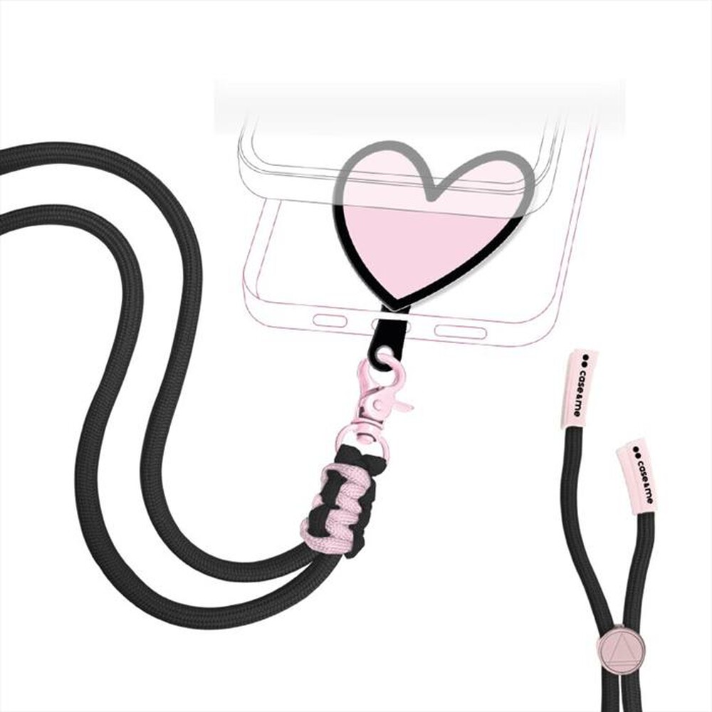 Immagine del prodotto CASEME - Laccio universale per smartphone CMUNILACEHEART3-Rosa