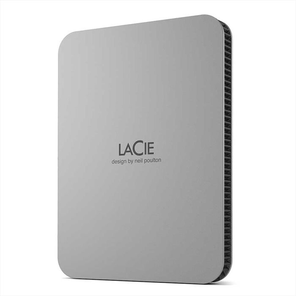 Immagine del prodotto LACIE - Hard disk esterno 4TB MOBILE DRIVE V2 USB-C-Argento lunare