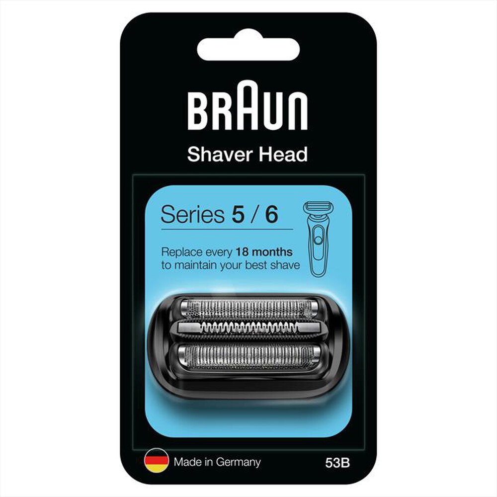 Immagine del prodotto BRAUN - Testina di Ricambio per Rasoio Series 5 53B-Nero