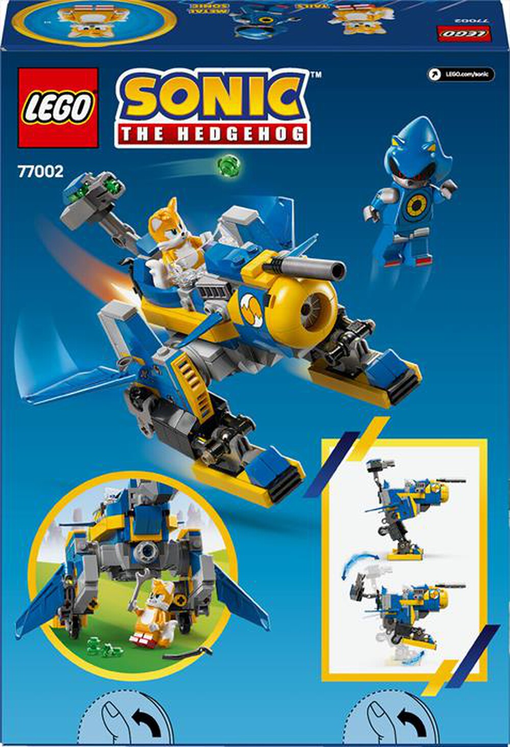 Immagine del prodotto LEGO - SONIC Cyclone vs. Metal SONIC 77002
