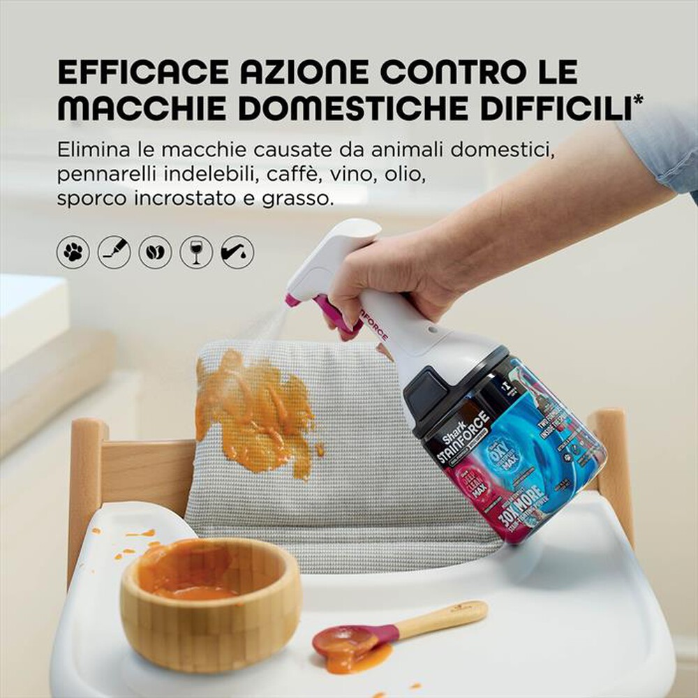 Immagine del prodotto SHARK - SET 2 RICARICHE 500ML&nbsp;STAINFORCE FORMULA DOPPIA-Nero