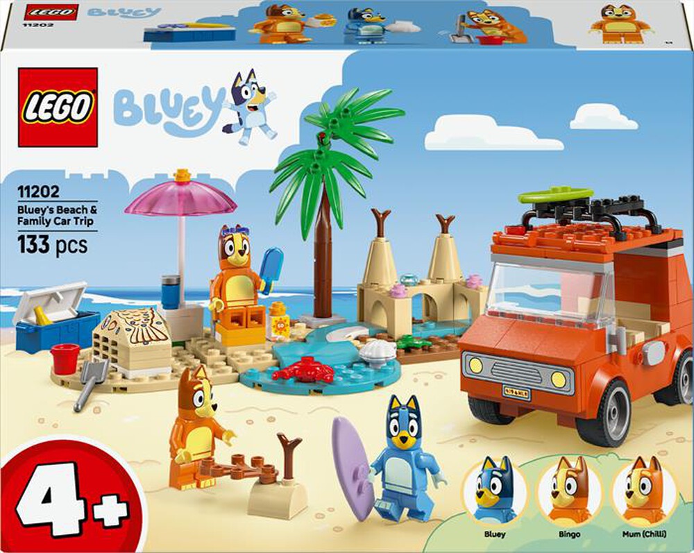 Immagine del prodotto LEGO - BLUEY Vacanza in spiaggia famiglia di BLUEY 11202