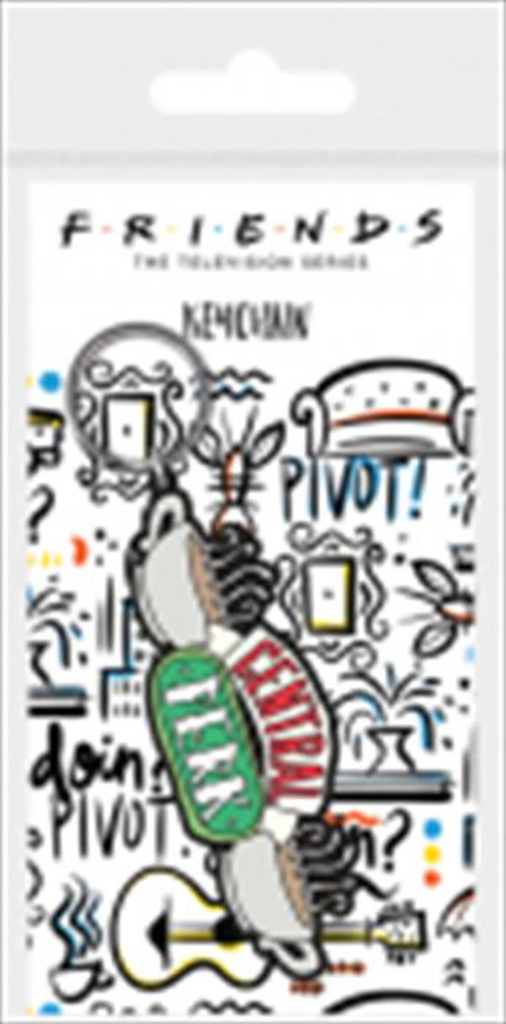 Immagine del prodotto PYRAMID - Portachiavi Friends Central Perk Sketch - RK39034C