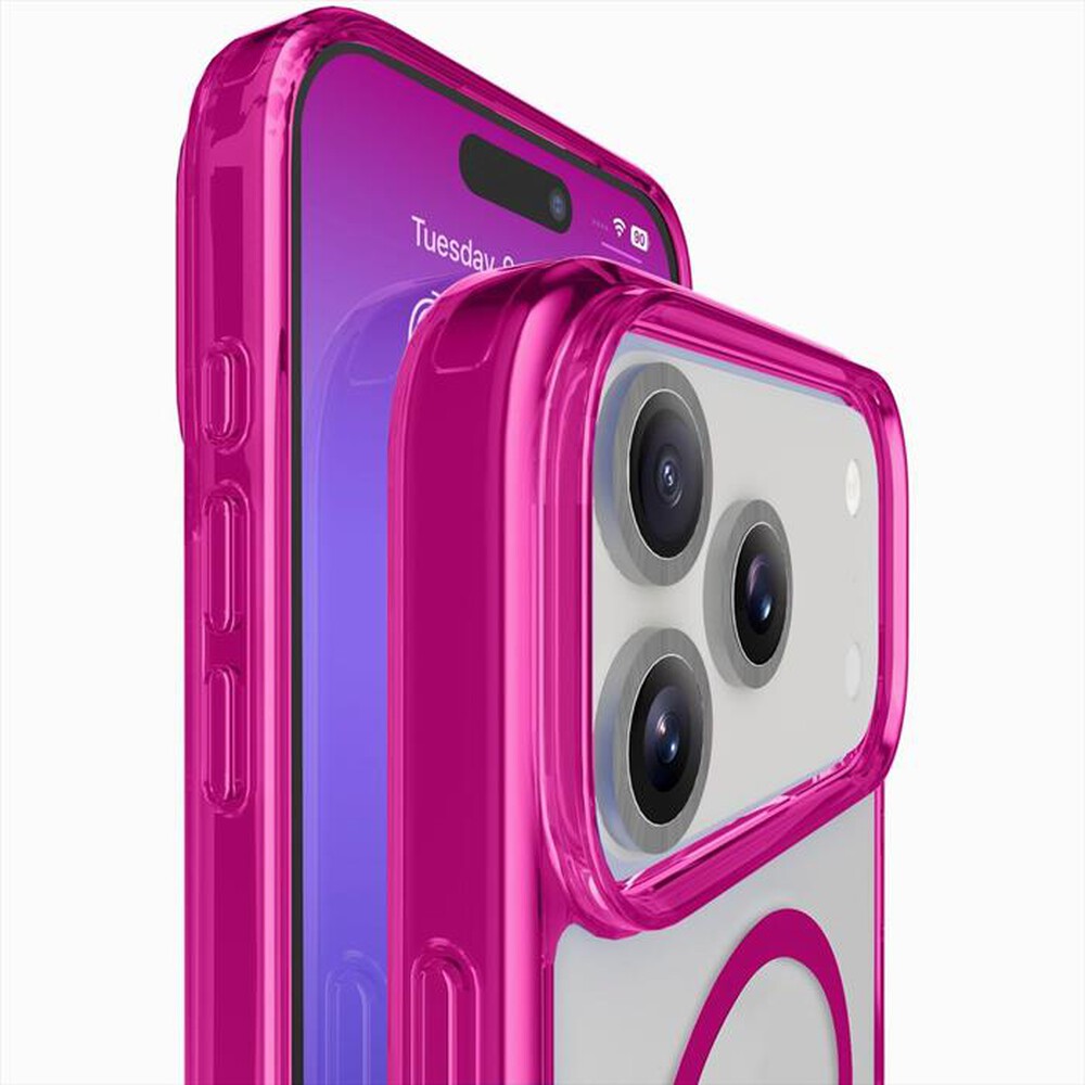Immagine del prodotto CELLULARLINE - Custodia ICONIC MAG per IPHONE 17 PRO MAX-Rosa, Trasparente