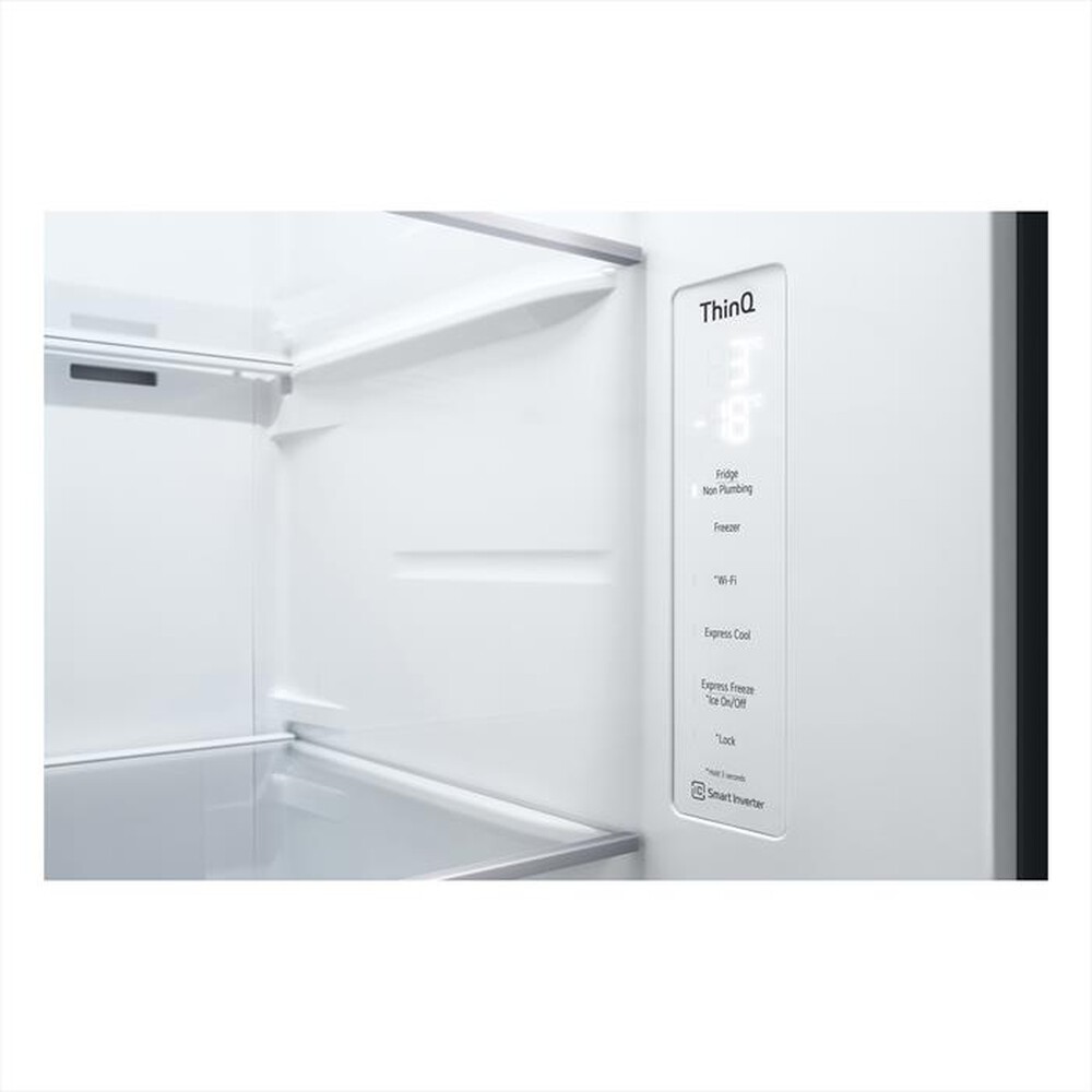 Immagine del prodotto LG - Frigorifero side by side GSGV81EPLL InstaView - E-Black