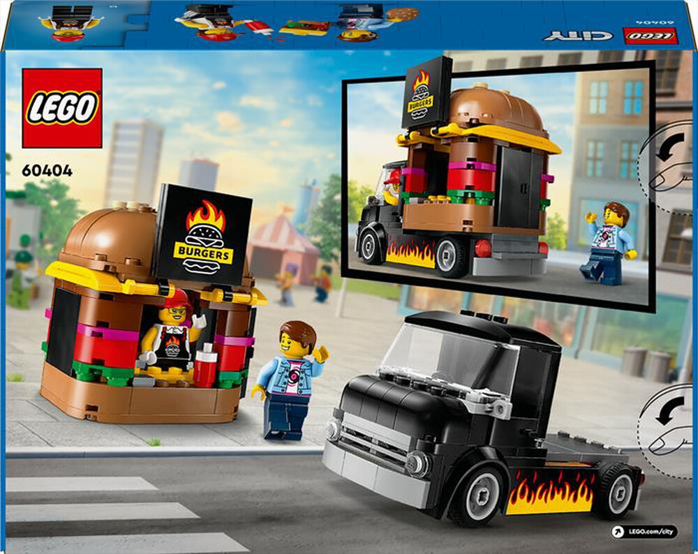 Immagine del prodotto LEGO - CITY GREAT VEHICLES Furgone degli hamburger 60404