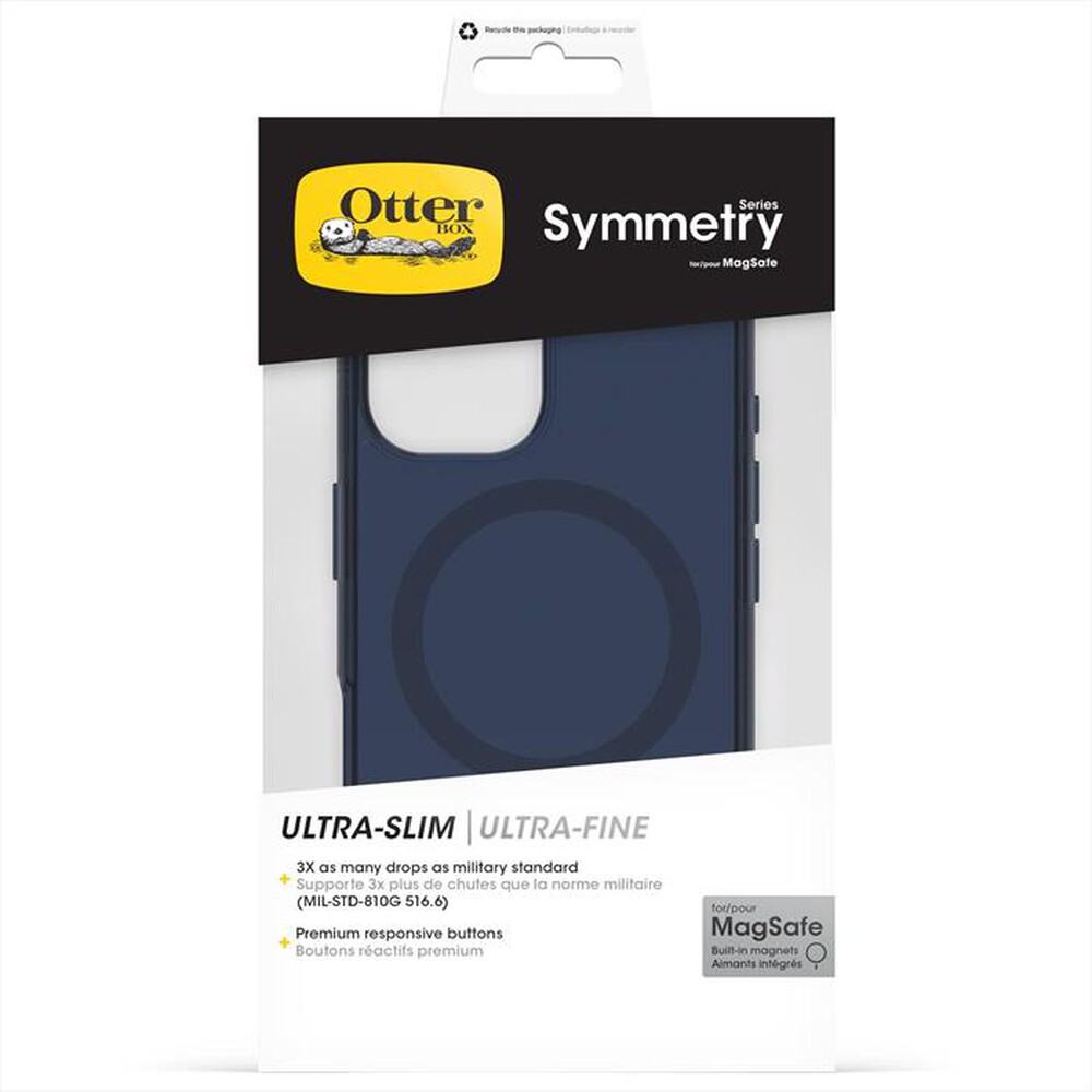 Immagine del prodotto OTTERBOX - SYMMETRY CLEAR MAGSAFE CUSTODIA APPLE IPHONE 16-Blu