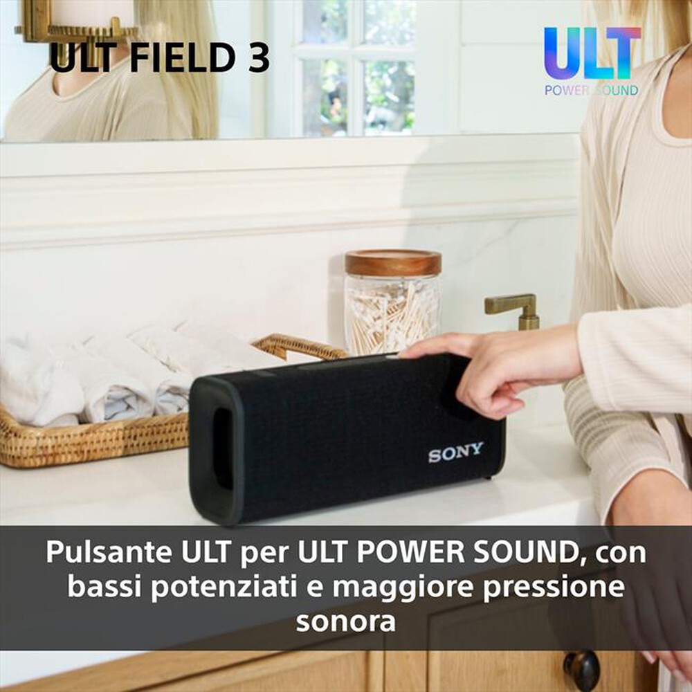 Immagine del prodotto SONY - Speaker portatile Wireless Bluetooth SRSULT30W.CE7-Bianco