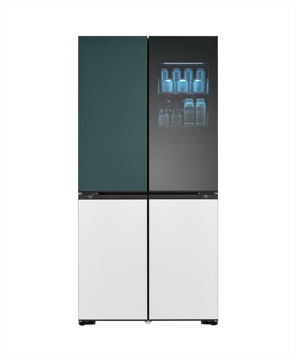 Immagine del prodotto LG - Frigorifero 4 porte GMV960NNME Classe E 617L-Multicolour