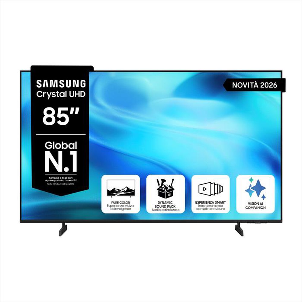 Immagine del prodotto SAMSUNG - Smart TV LED 4K Vision AI 85" UE85U7000HUXZT-Black