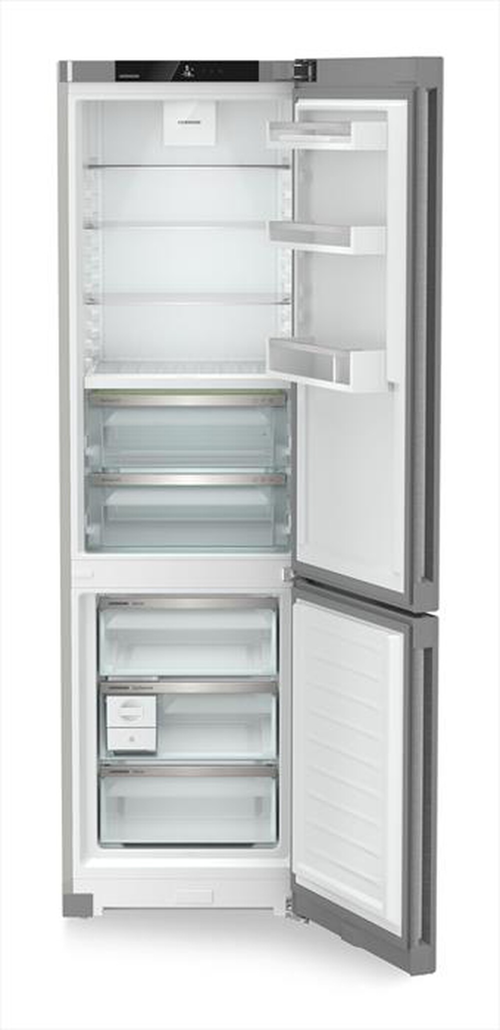 Immagine del prodotto LIEBHERR - Frigorifero combinato CBNSDA 5723-20 ClasseA 360lt-Acciaio SmartSteel / Silver