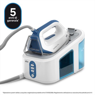 BRAUN - SISTEMA STIRANTE CARESTYLE 3 PRO IS3157BL-BIANCO BLU