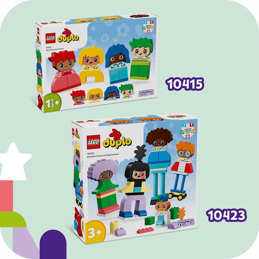Immagine del prodotto LEGO - DUPLO My First Forti sentimenti ed emozioni 10415