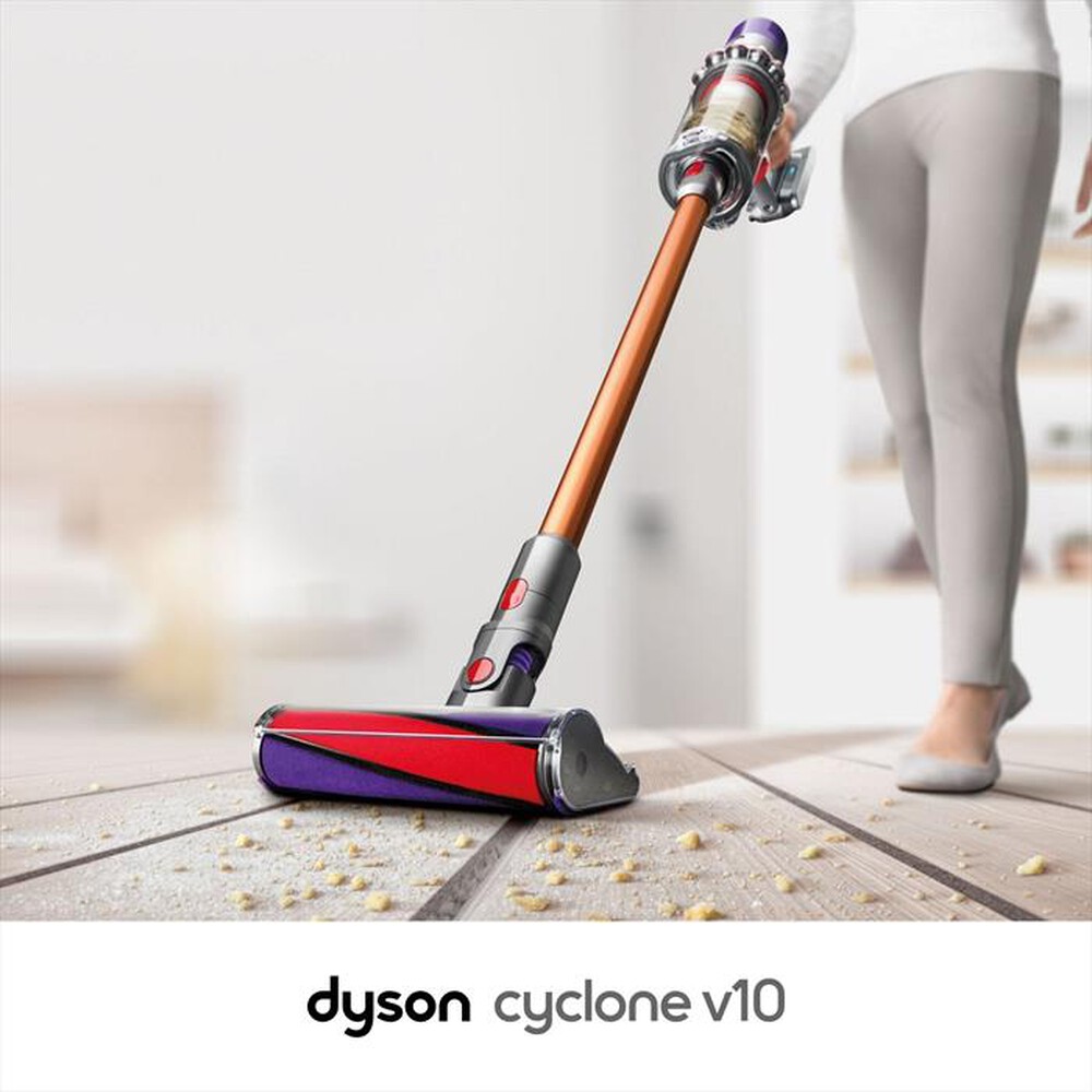 Immagine del prodotto DYSON - Scopa elettrica CYCLONE V10 FLUFFY-Nickel/Iron/Copper