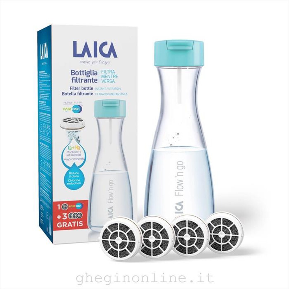 Immagine del prodotto LAICA - Caraffa filtrante B01AA01-VERDE/TRASPARENTE