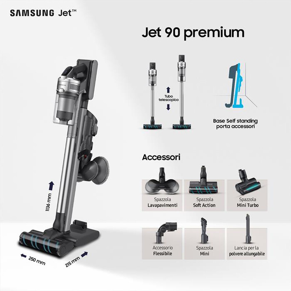 Immagine del prodotto SAMSUNG - JET 90 PREMIUM VS20R9048T3/ET-Silver