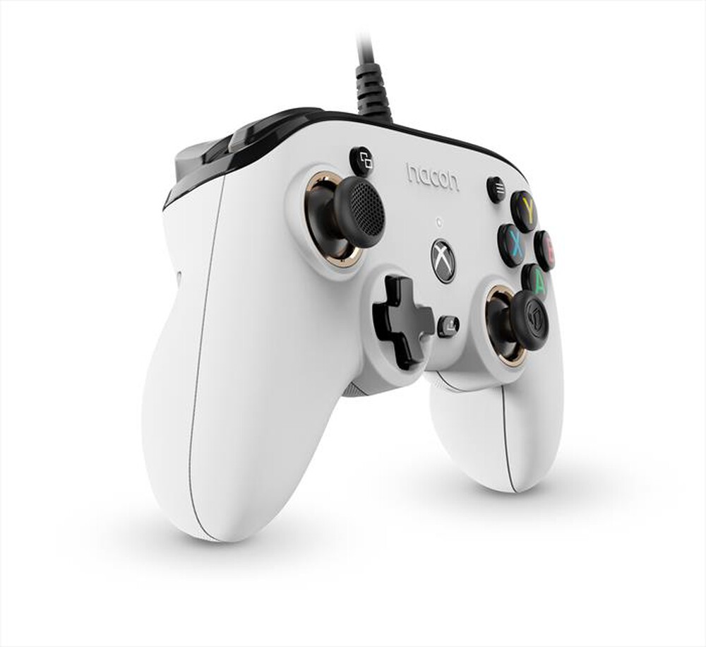 Immagine del prodotto NACON - PRO COMPACT CONTROLLER LICENZA UFFICIALE XBOX-Bianco