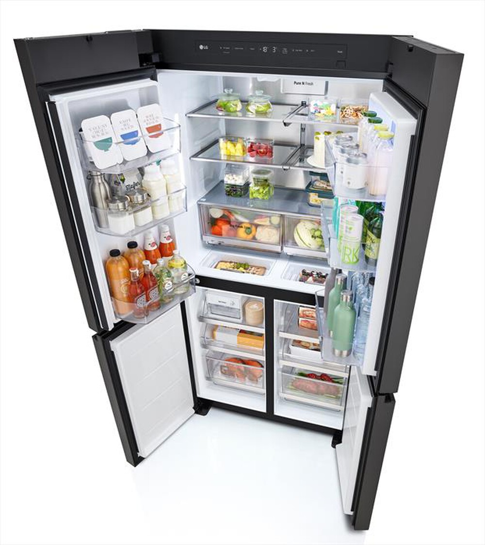 Immagine del prodotto LG - Frigorifero 4 porte GMV960NNME Classe E 617L-Multicolour