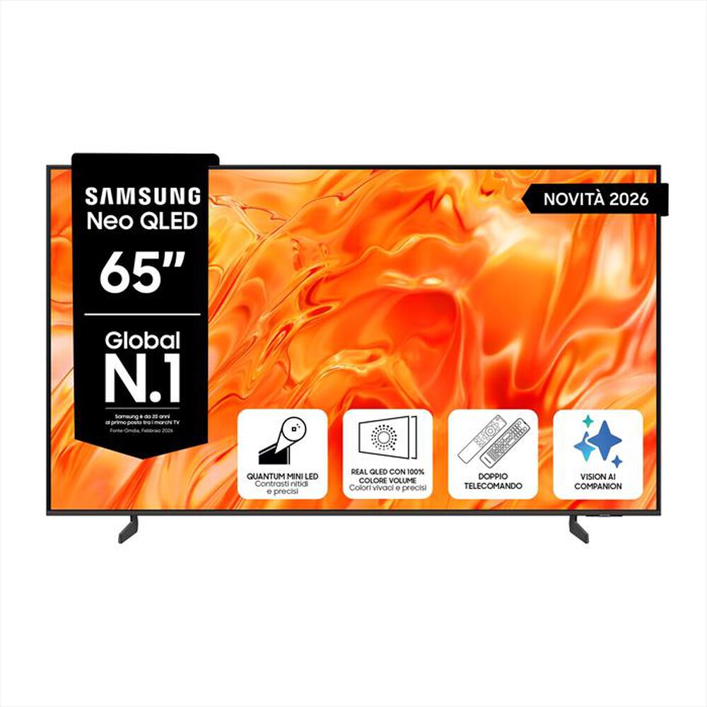 Immagine del prodotto SAMSUNG - Smart TV Mini LED UHD 4K 65" QE65QN70HAUXZT-Titan Gray