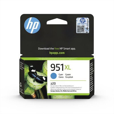 HP - 951XL CARTUCCIA DI INCHIOSTRO ORIGINALE-Ciano