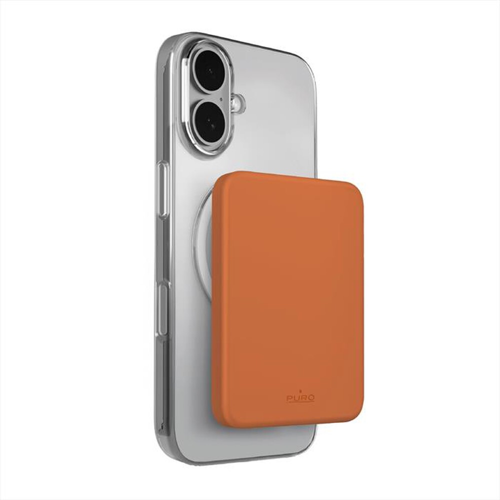 Immagine del prodotto PURO - Powerbank 4200mAh Ultra Mini Compatibile MagSafe-Arancione