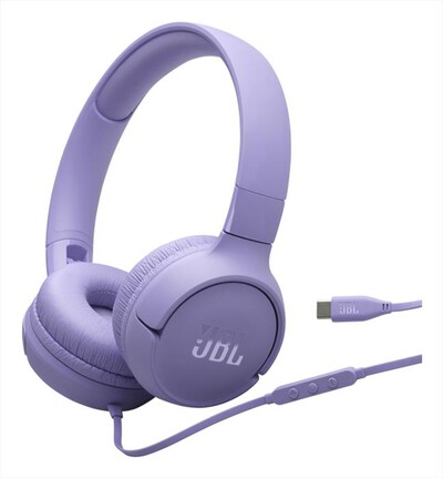 JBL - CUFFIE AD ARCHETTO SUPRA-AURALI CON CAVO TUNE 520C-Lilla