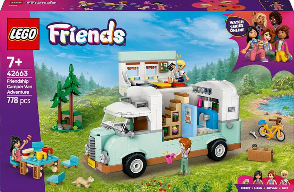 Immagine del prodotto LEGO - FRIENDS Avventura sul camper dell&rsquo;amicizia 42663