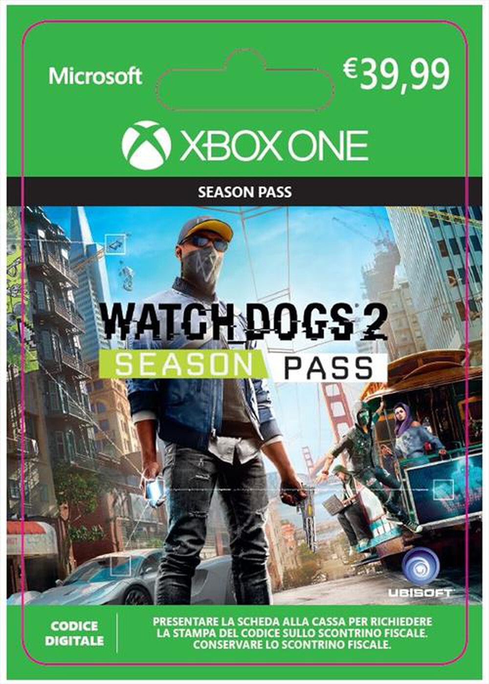Immagine del prodotto MICROSOFT - Watch Dogs 2 Season pass DLC - 
