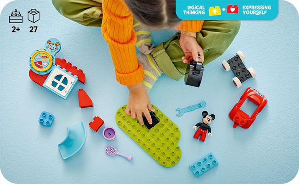 Immagine del prodotto LEGO - DUPLO DISNEY TM La casa e l&rsquo;auto di Topolino 10454
