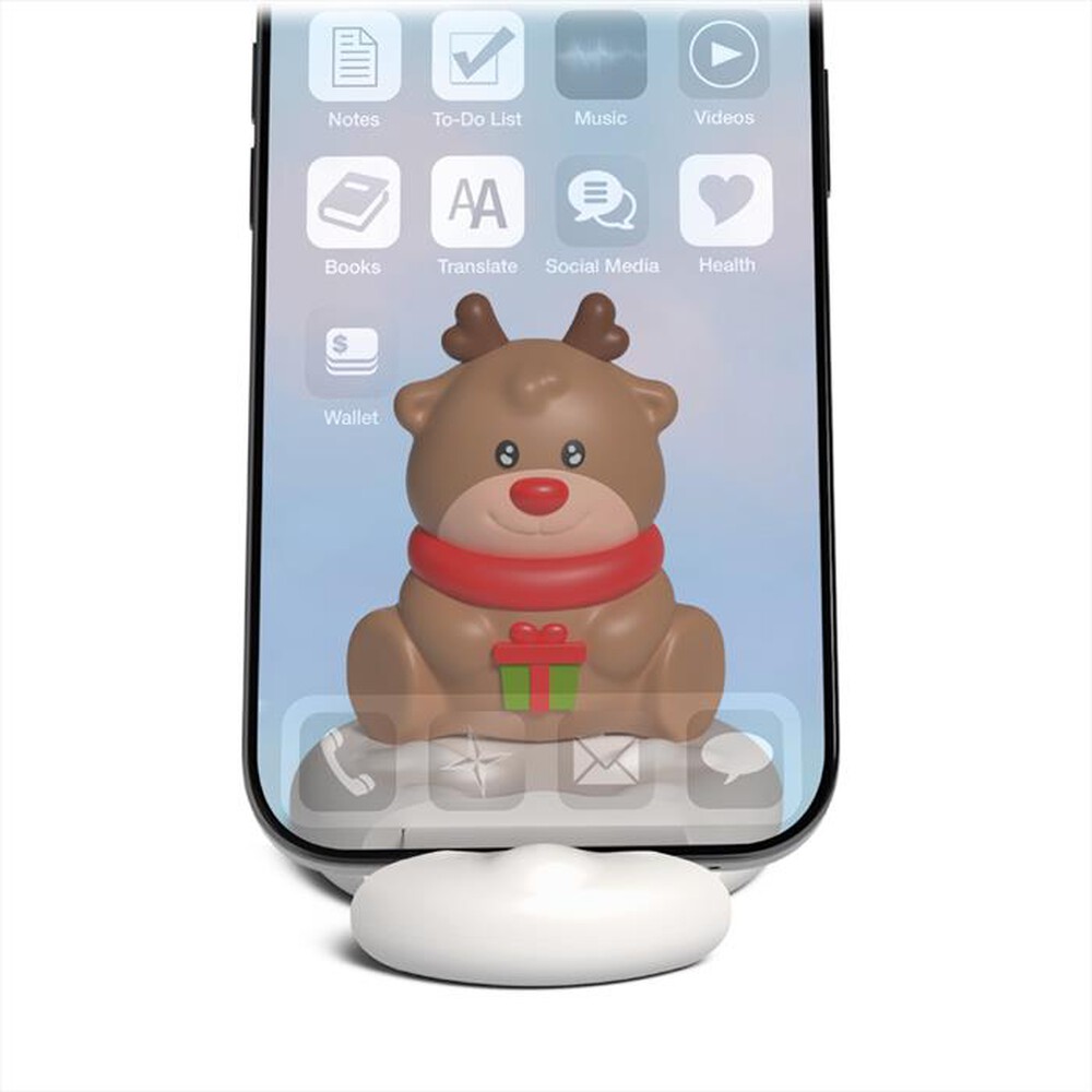 Immagine del prodotto SBS - Supporto smartphone Xmas, ELK-Marrone