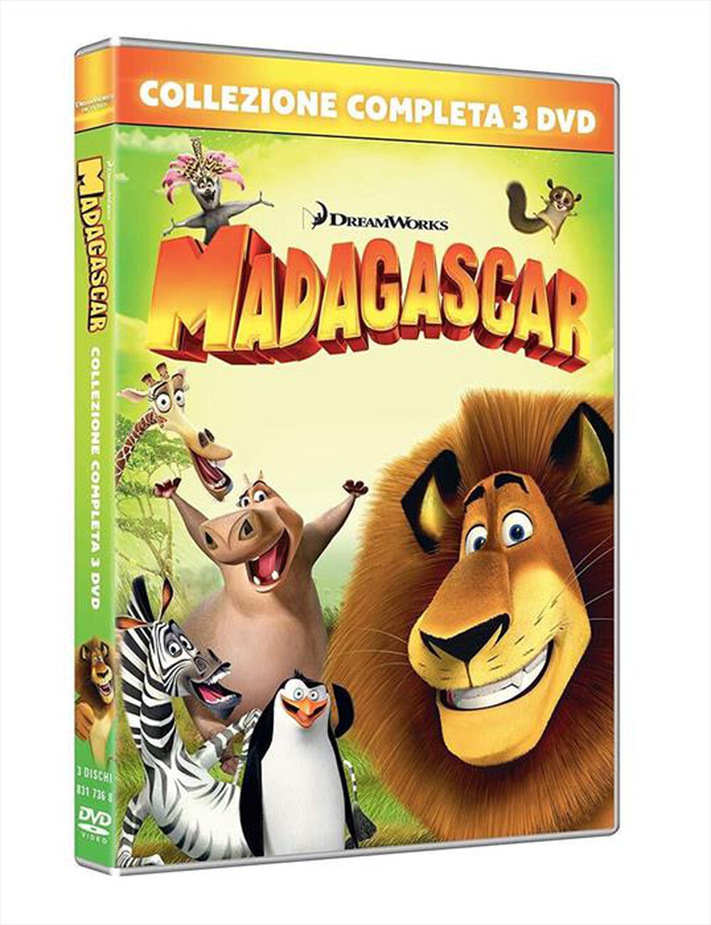 Immagine del prodotto WARNER HOME VIDEO - Madagascar 1-3 Collection (3 Dvd)