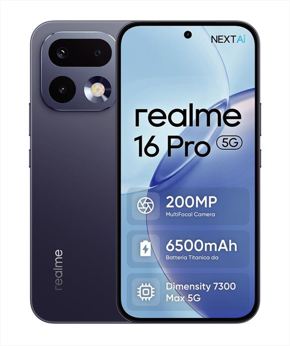 Immagine del prodotto REALME - Smartphone REALME 16 PRO 5G (256GB 8GB)-Pebble Grey